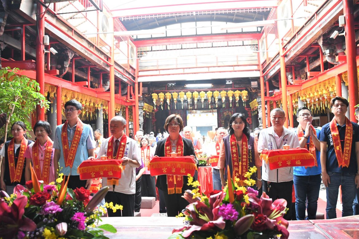 彰化縣媽祖祈福文化節 彰化縣13尊媽祖齊聚員林福寧宮 神氣強強滾