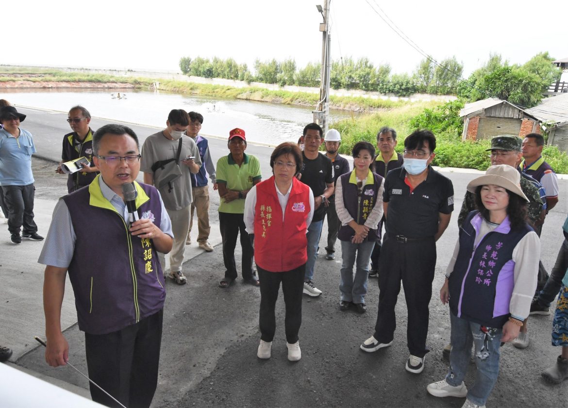 馬不停蹄 視察淹水地區及抽水站整備 責成相關單位嚴加防範